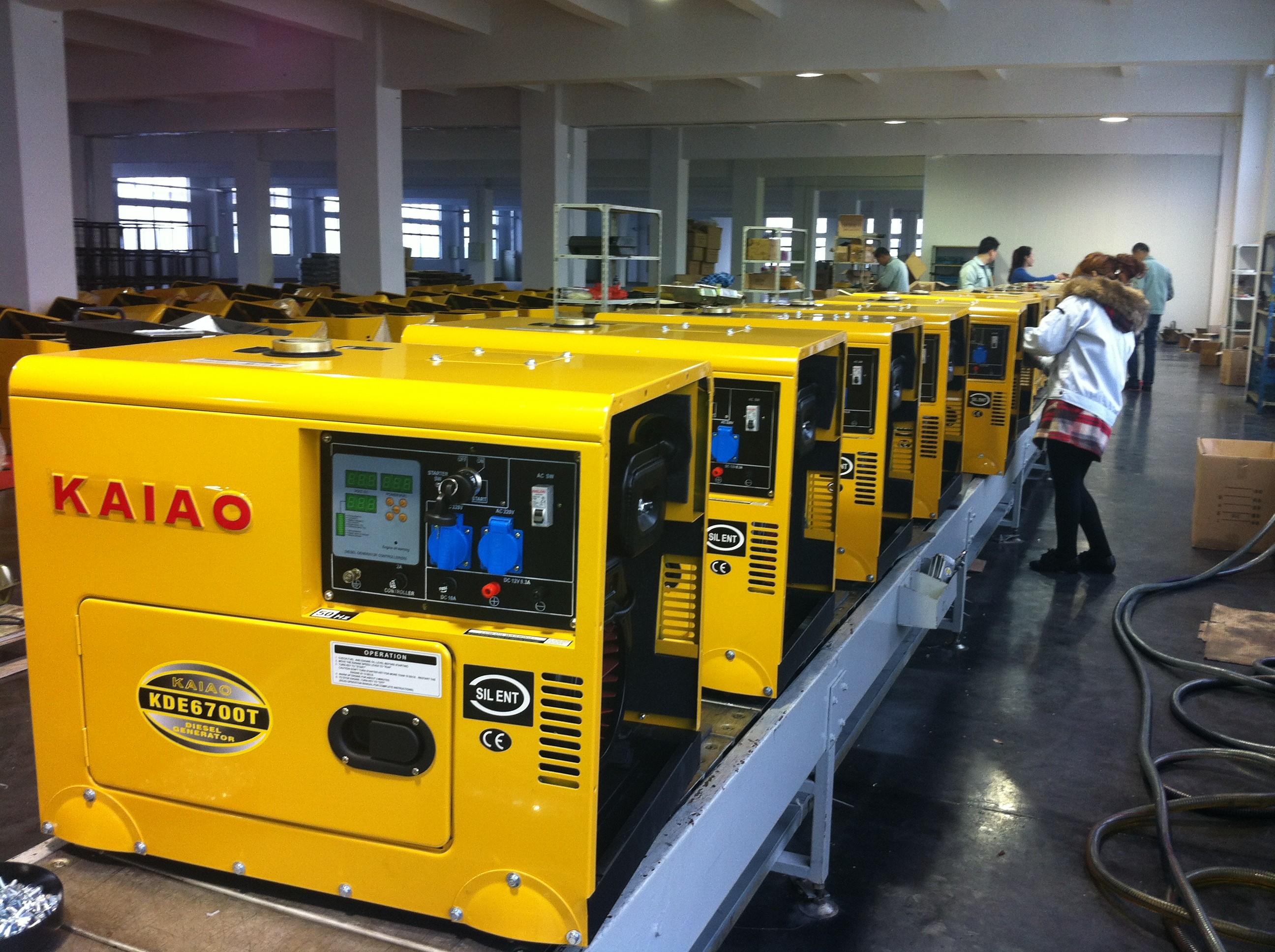Wuxi Kaiao Power Machinery Co.,Ltd. fabriek productielijn