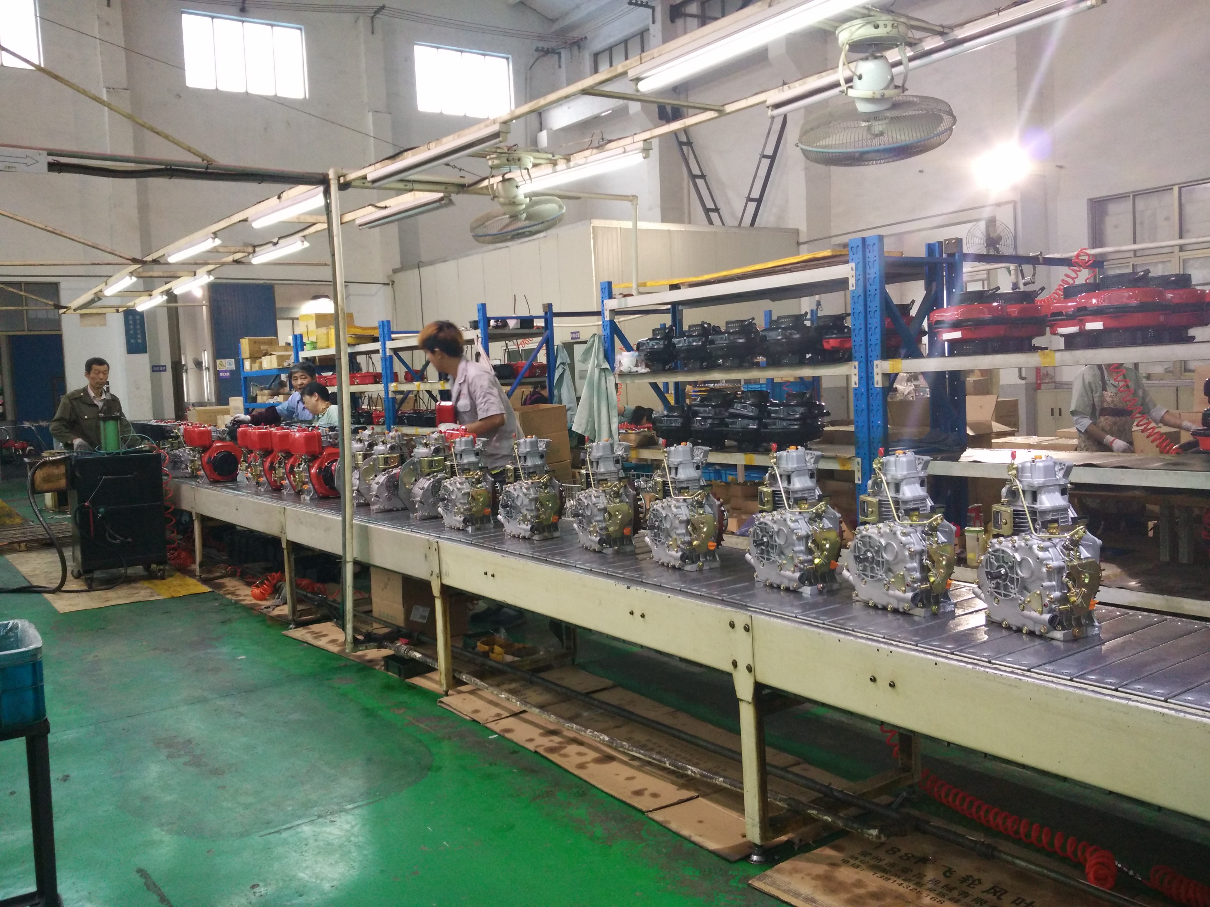 Wuxi Kaiao Power Machinery Co.,Ltd. fabriek productielijn