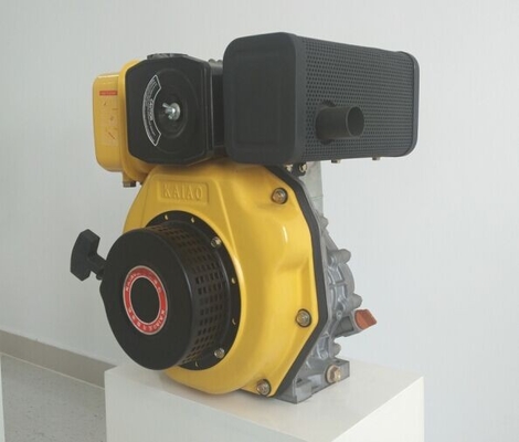 Professionele 3.68kva Één Cilinder Kleine Dieselmotor 1500rpm met Terugslagaanzet