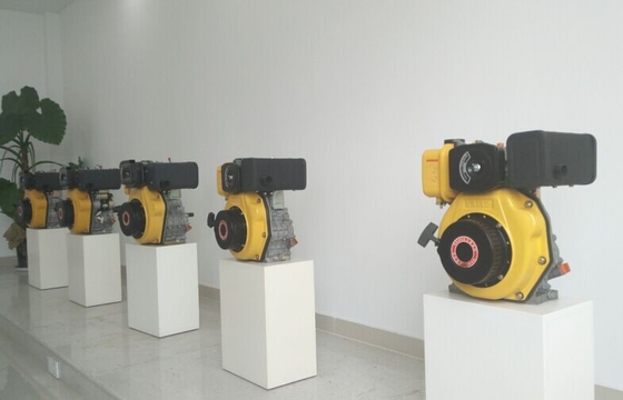8kw 1500rpm Draagbare Certificatie van Ce ISO van de Dieselmotor Enige Cilinder