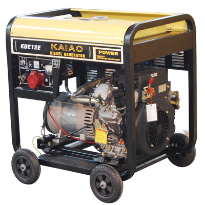 Professioneel Open Diesel van de Kader Enige Fase Generator Laag Brandstofverbruik