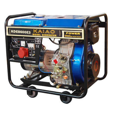 Het Kader Diesel van KDE8600E3 7.5kva Open Generators, 3 Fase Diesel Generator