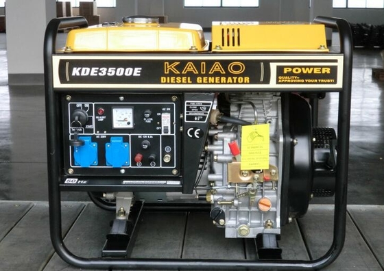 50HZ Diesel van het 3000 Watts Open Kader Generators met Digitaal Controlebord