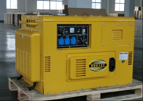 KDE12T de lucht koelde Stille Diesel Generator, Stille Draagbare Machtsgenerator