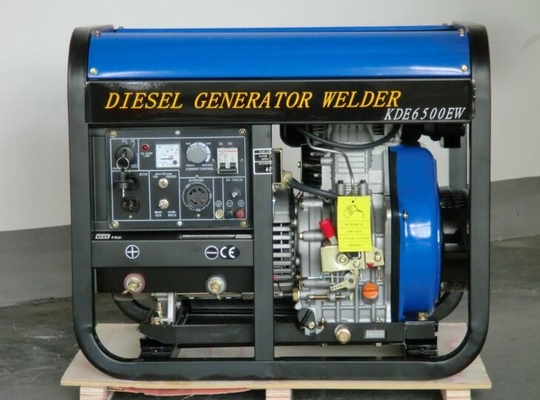 Open Kader Diesel Lassersgenerator 50hz 200A 3000rmp met Elektrische Aanzet