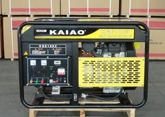 4 Reeks van de de Benzinegenerator van de slag18kva de Drievoudige Fase KGE18E3 met Cilinder 2