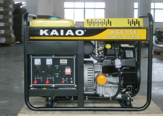 De hoge Efficiënte van de de Reeks13kva Enige Fase van de Benzinegenerator Certificatie van Ce ISO