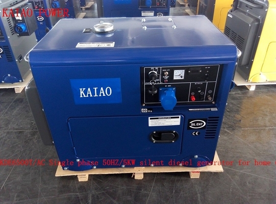 De stille Lopende Huishouden van Diesel Certificatie Generators50hz 220V Ce