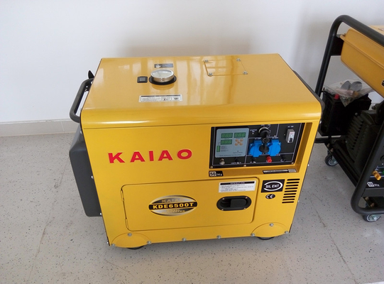5000W kleine Diesel Reservegenerator Woon met Digitale Comité Raad