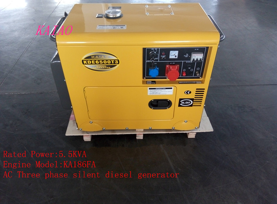 5KVA kleine Diesel Reservegenerators Woon, Met geringe geluidssterkte Diesel Generator