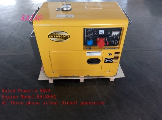 5KVA kleine Diesel Reservegenerators Woon, Met geringe geluidssterkte Diesel Generator