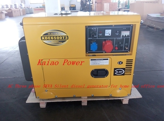5KVA kleine Diesel Reservegenerators Woon, Met geringe geluidssterkte Diesel Generator