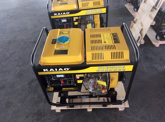 De Reeks Kleine Diesel van de lassengenerator Generators KDE6500EW 12 Maanden Garantie