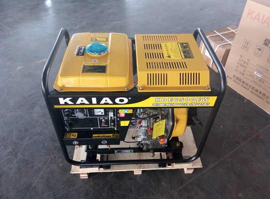De Reeks Kleine Diesel van de lassengenerator Generators KDE6500EW 12 Maanden Garantie