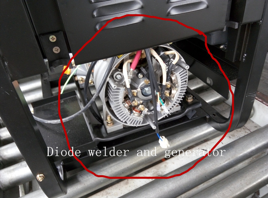 160A - 180A Super Stil Klein Diesel Generators2kw Elektrisch Begin/van het Handbegin Systeem