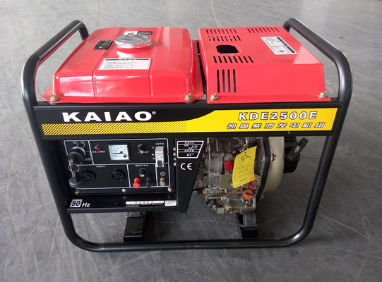 De kleine 2000 Watts van de Diesel Efficiency Generator Draagbare Brandstof 3000 t/min 50HZ 60HZ
