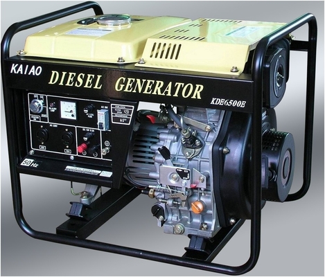AC 5KW Enige Fase Kleine Diesel Generators, Compacte Diesel Generator