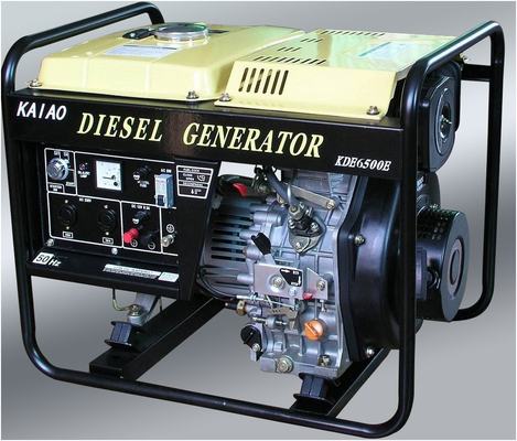 AC 5KW Enige Fase Kleine Diesel Generators, Compacte Diesel Generator