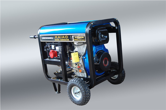 De open Kaderlucht koelde van het Diesel Opwinding Generator5.5kva de Zelf Opgewekte Constante Voltage