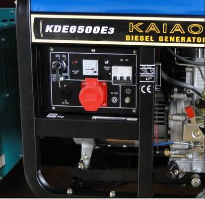 5KVA 3 Fase Draagbare Kleine Diesel Generatorsreeks 760 X 515 X 710 mm KDE6500E3