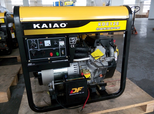 Volledig het Kader Diesel van de Machtsoutput Open Generators 10KW met Verrichting Met geringe geluidssterkte/Vlotte