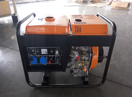 AC Enige Fase Open Diesel Generator3kw Maximum Macht, 640*480*530mm