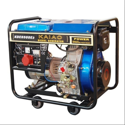 5KVA lucht Gekoelde Diesel Generatorreeks met 3000/3600rpm-Motorsnelheid T/min