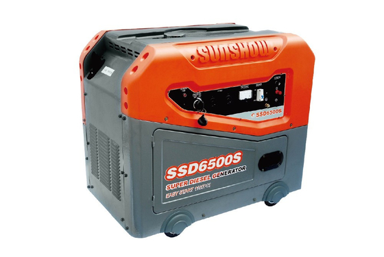 Professionele 5 kW stille dieselgenerator voor school