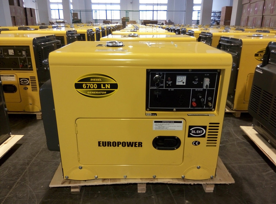 Professionele 5 kW stille dieselgenerator voor school