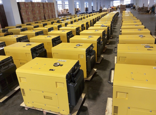 Professionele 5 kW stille dieselgenerator voor school