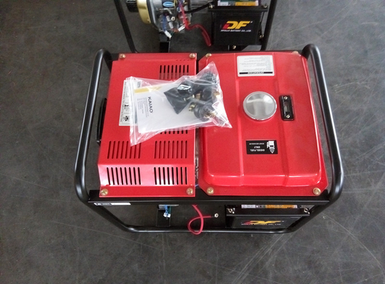 2KW rode Draagbare Stille Machtsgenerators met Elektrisch Begin en van het Handbegin Systeem