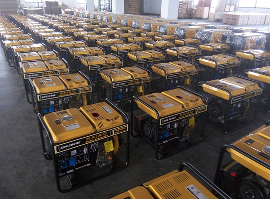 5KVA de open Kader Kleine van het Diesel Draad Generators100% Koper voor Huisgebruik