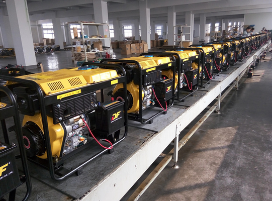 5KVA de open Kader Kleine van het Diesel Draad Generators100% Koper voor Huisgebruik