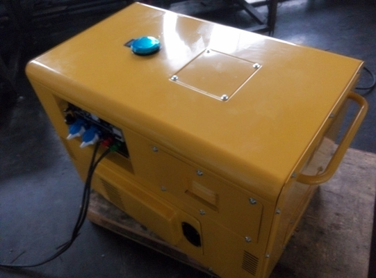 KDE12T 8KW draagbare miniatuur diesel generator, diesel motor generator set met elektrische start
