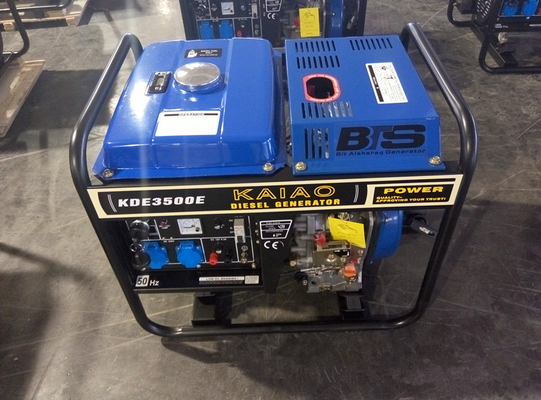 Lage Brandstof Kleine Diesel Generators 50/60HZ Minder Techniek en Programmering