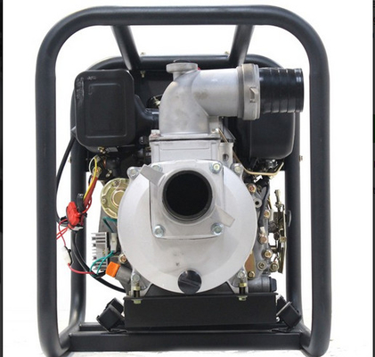 3 duim Draagbare Diesel Waterpomp 80mm Maximum Stroom voor Landbouwirrigatiegebruik