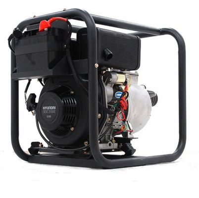3 duim Draagbare Diesel Waterpomp 80mm Maximum Stroom voor Landbouwirrigatiegebruik