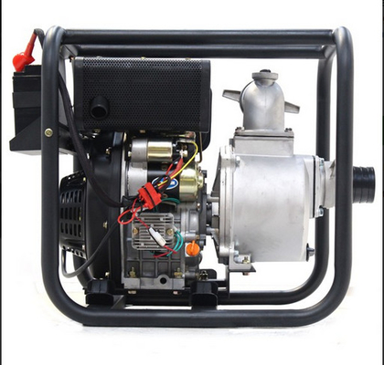 3 duim Draagbare Diesel Waterpomp 80mm Maximum Stroom voor Landbouwirrigatiegebruik