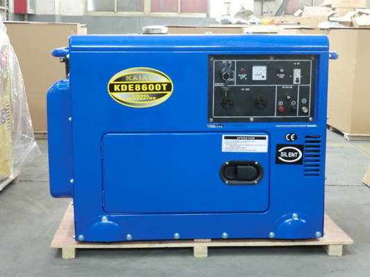 De industriële Lucht koelde Stille Diesel Generator met 3000/3600 T/min Motorsnelheid