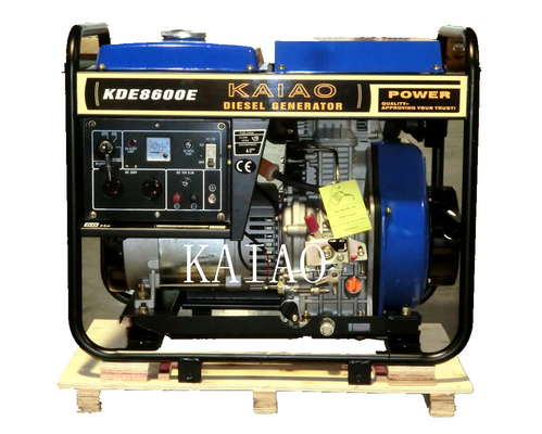 Model het Merk6kw Diesel van KDE8600E KAIAO Generatorreeks