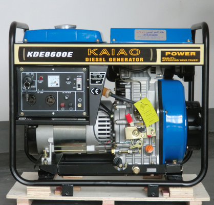 Model het Merk6kw Diesel van KDE8600E KAIAO Generatorreeks