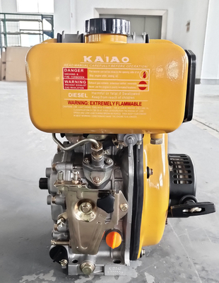de Gele Kaiao Dieselmotor van 4hp Ka170f