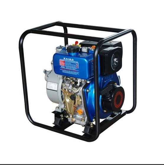 5.5L brandstof Pomp van het Tank 3600 T/min 4 de“ Water, Hoge druk Diesel Waterpomp