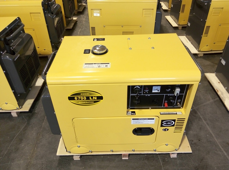 220 Diesel van het volt22a Correcte Bewijs Generator met Enige Cilinder Viertaktmotor