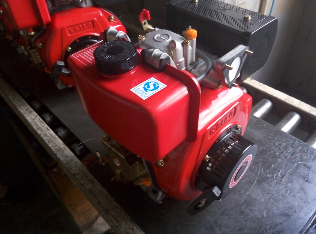 KA178F gedwongen - lucht Gekoelde Snelheid 3000/3600rpm van het Motortarief voor Mini - Uitlopersgebruik