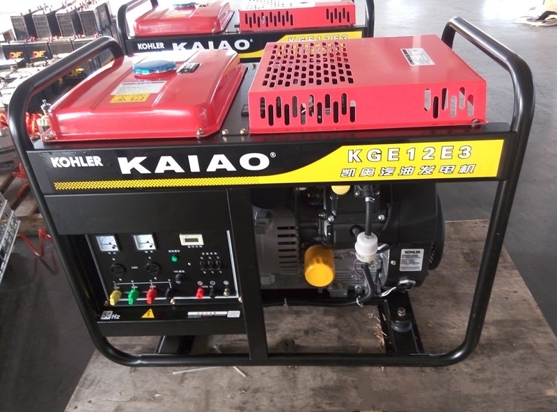 12.5KVA AC Kohler Reeks de In drie stadia van de Benzinegenerator met 3000/3600rpm Snelheid