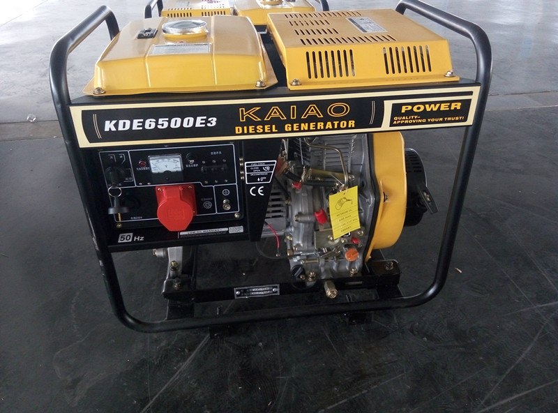 5KVA de open Kader Kleine van het Diesel Draad Generators100% Koper voor Huisgebruik