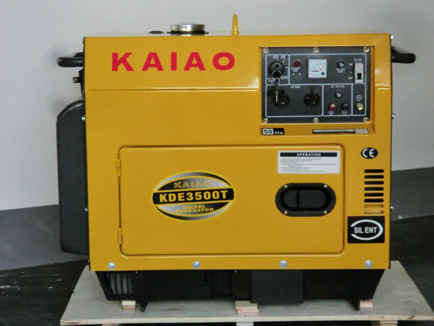 Draagbare Diesel van 3KW Stille Generator met Self-Excited Constante Voltage van AVR